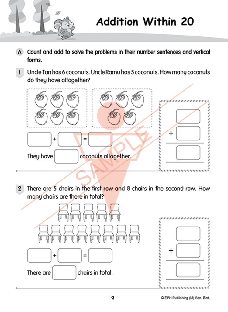 My First Problem Sums - Addition - Image 3