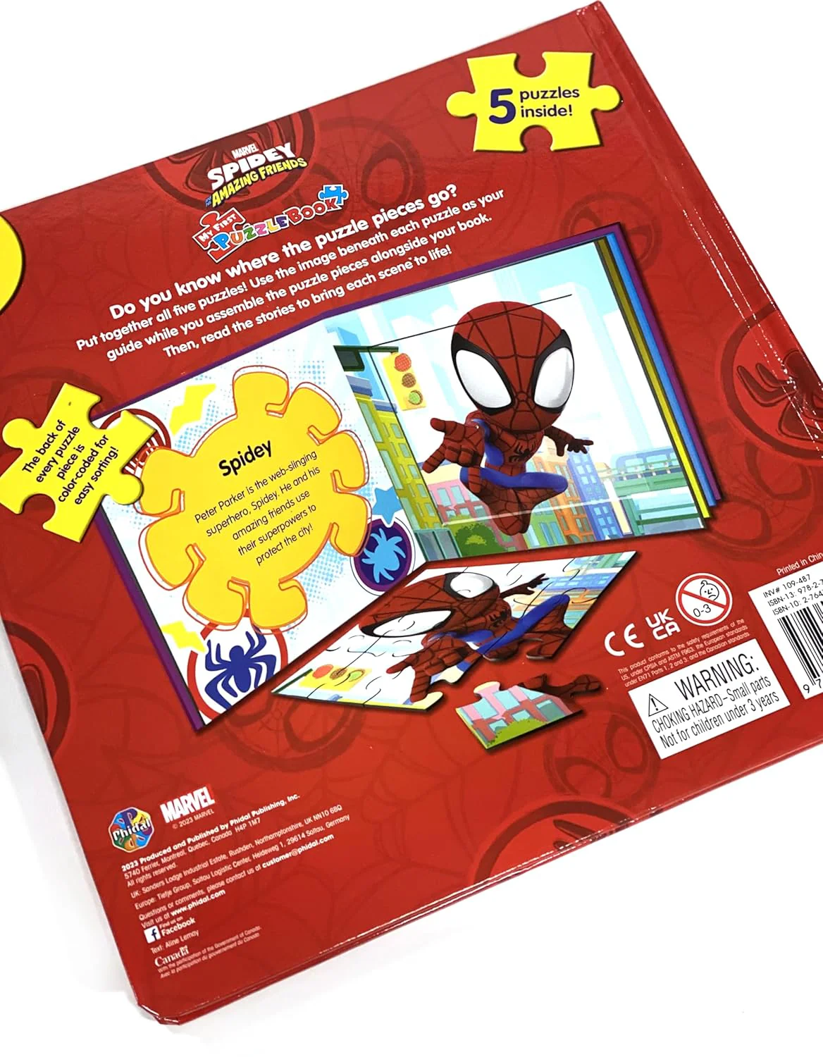 My First Puzzle Book: Marvel Spidey & his Amazing Friends - Image 2