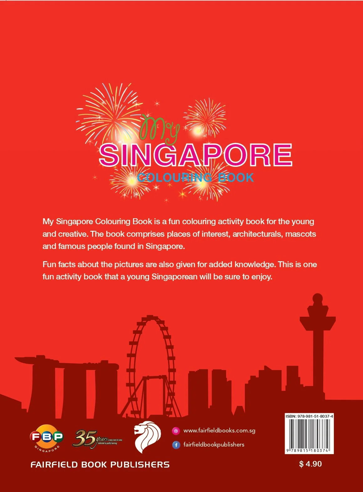 My Singapore Colouring Book 2ed - Image 2
