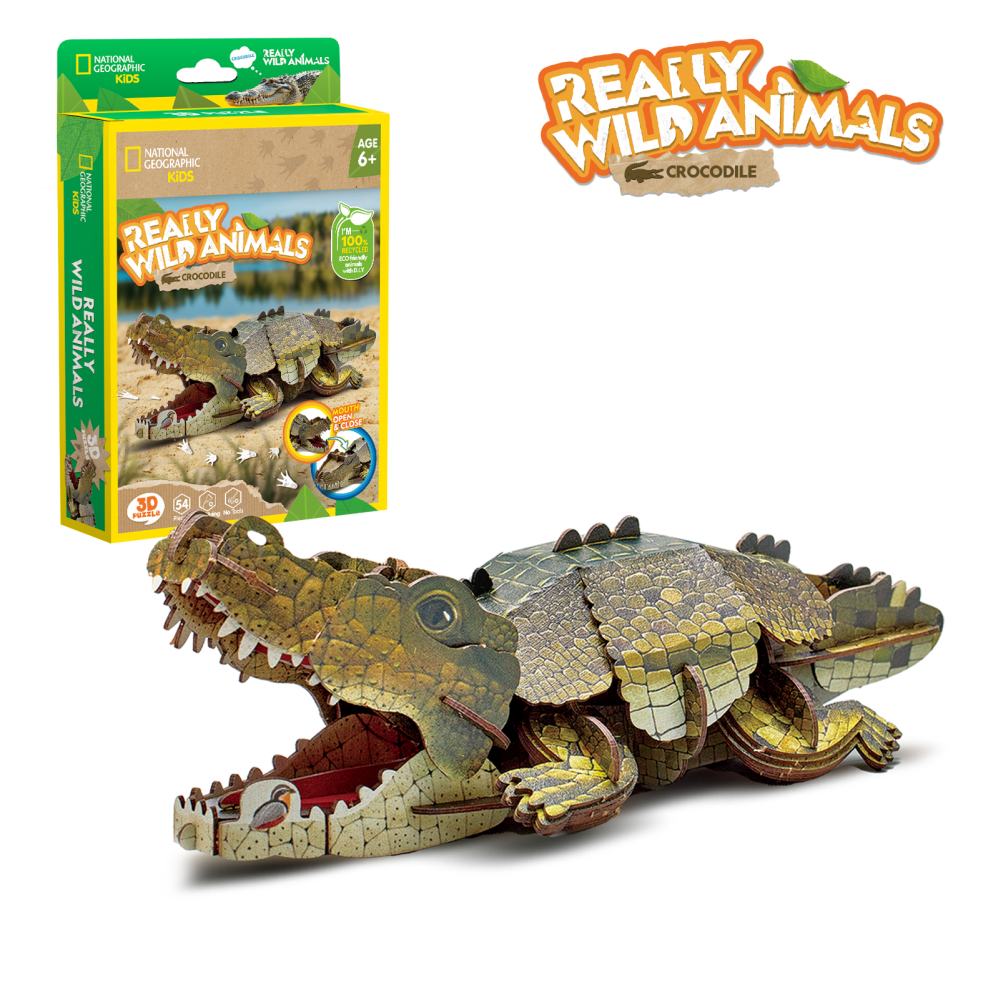 NATIONAL GEOGRAPHIC KIDS WILD ANIMALS CROCODILE - Image 2