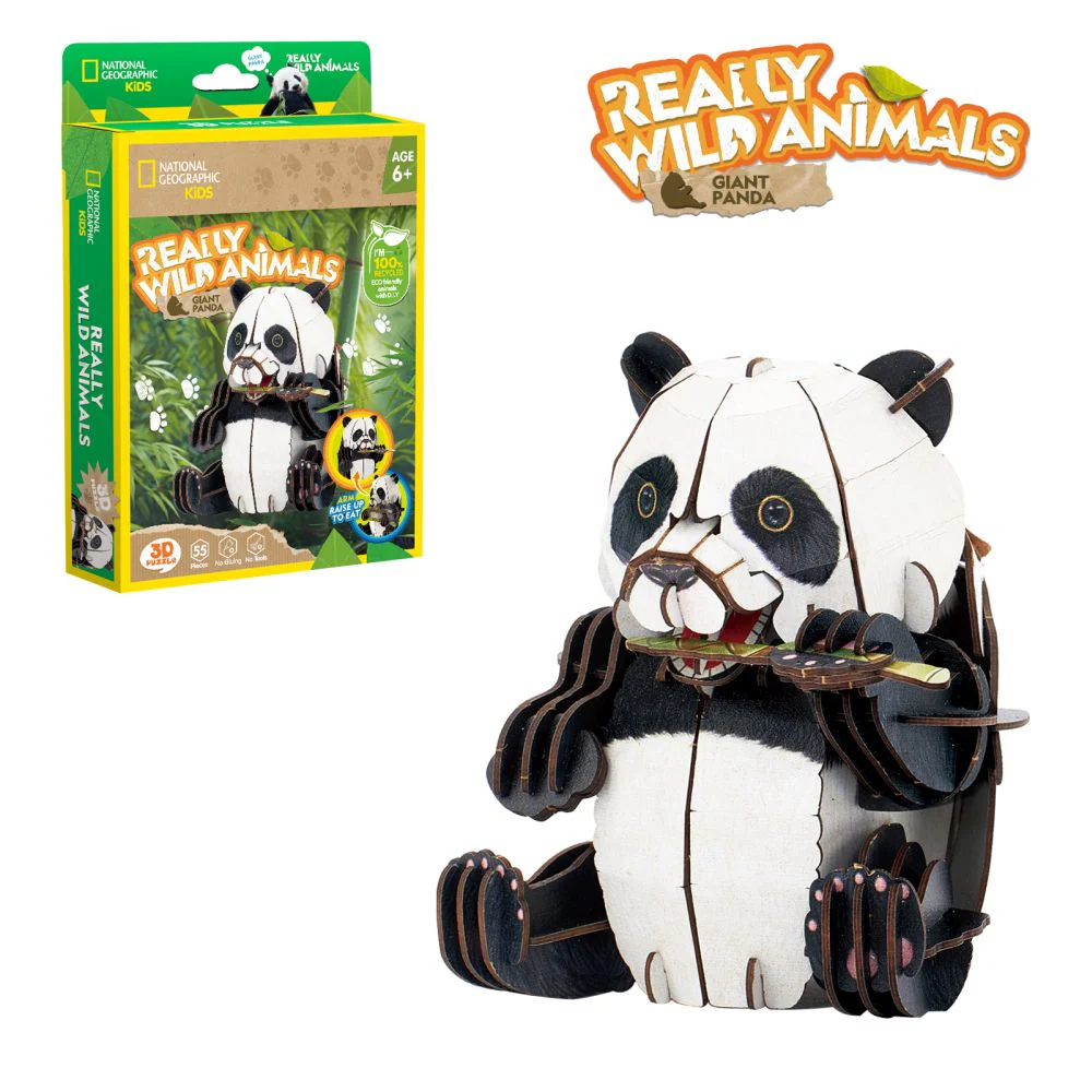 NATIONAL GEOGRAPHIC KIDS WILD ANIMALS PANDA - Image 2