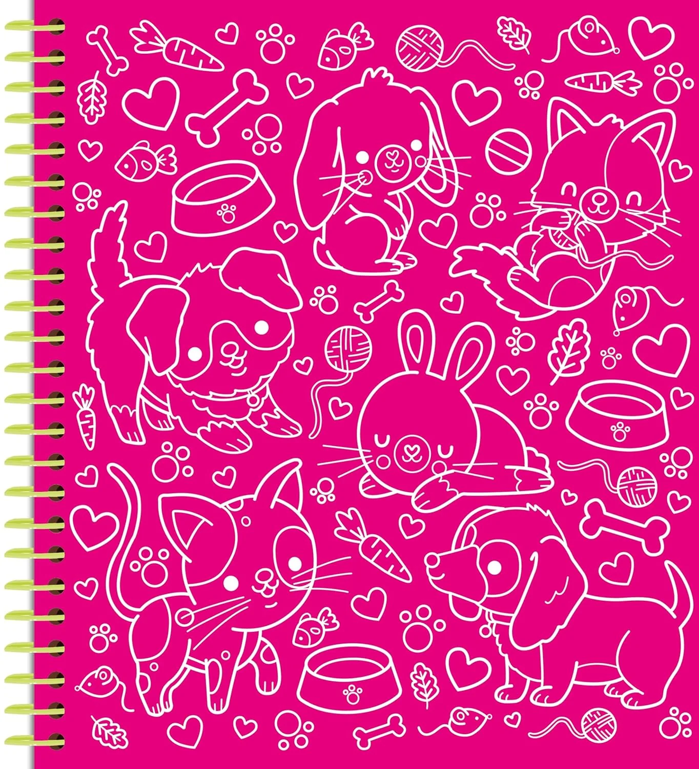 Neon Cuties (Scratch Art Book for Kids) (Board Book) - Image 3
