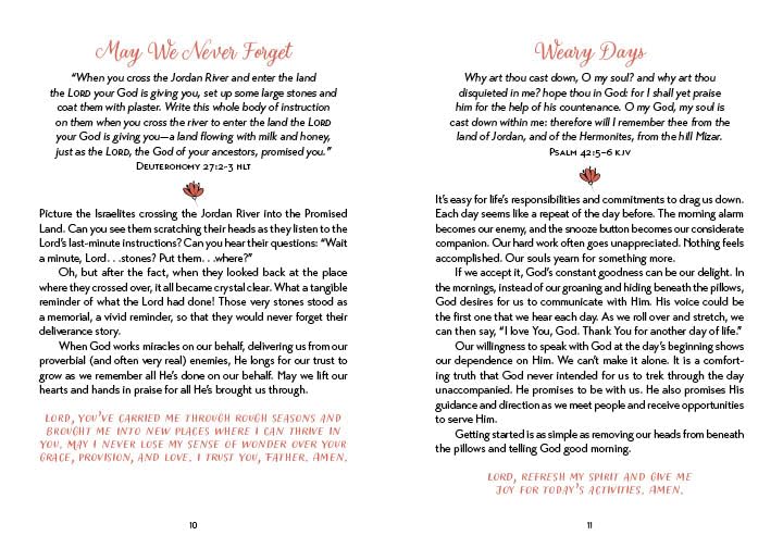 New Morning Mercies: Devotions and Prayers for Women (Imitation Leather) - Image 3