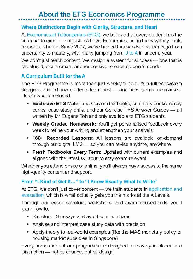 NOTES+ with ETG Econs 50 Model Essays in A-Level Macroeconomics - Image 2
