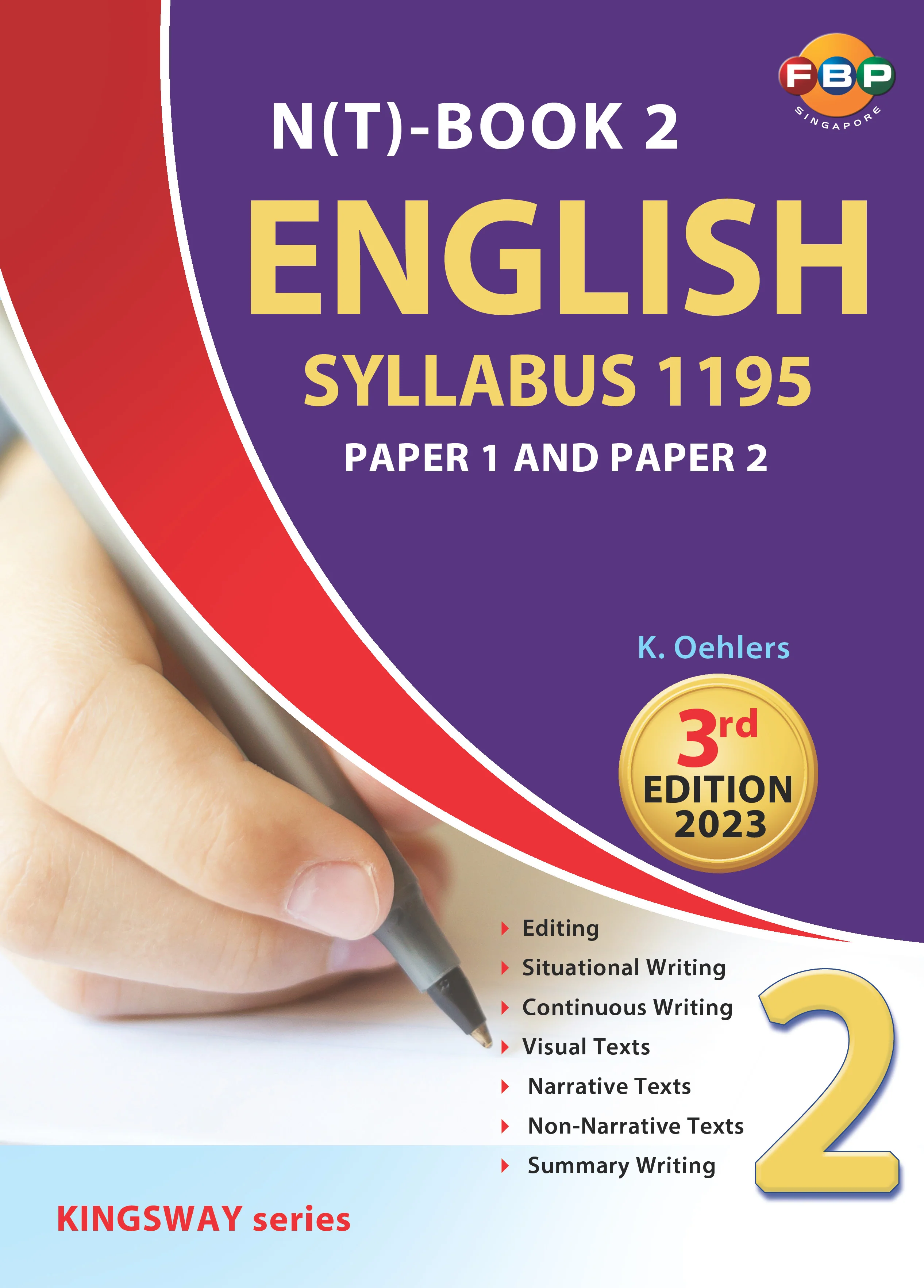 N(T) Book 2 English Syllabus 1195 Paper 1 and Paper 2 Kingsway Series 3rd Edition