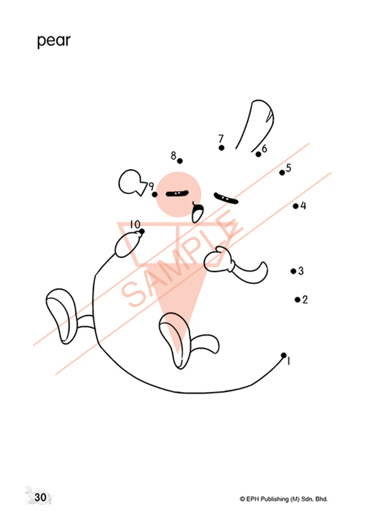 Nursery Dot-to-Dot for Preschoolers - Numbers 1-10 - Image 4