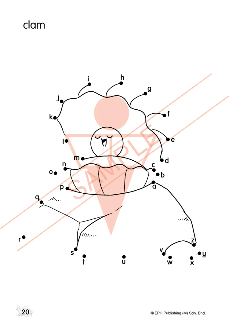 Nursery Dot-to-Dot for Preschoolers - Small Letters - Image 3