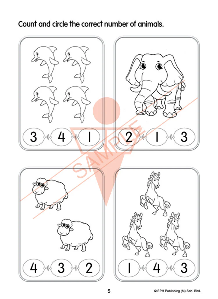 Nursery Writing is Fun - Numbers - Image 3