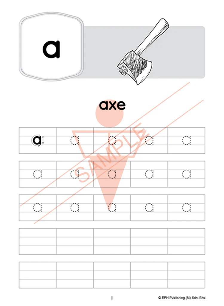 Nursery Writing is Fun - Small Letters - Image 2