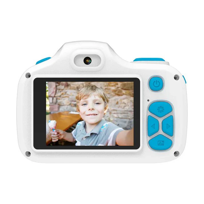 myFirst Camera 3 - Dual Lens Mini Camera for Boys and Girls Free Shockproof Case and Neck Lanyard - Blue - Image 4