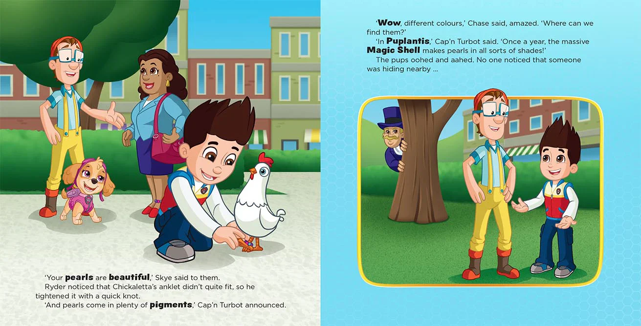 PAW Patrol - Die-Cut Gel Portal Picture Book - Let's Save Puplantis - Image 2