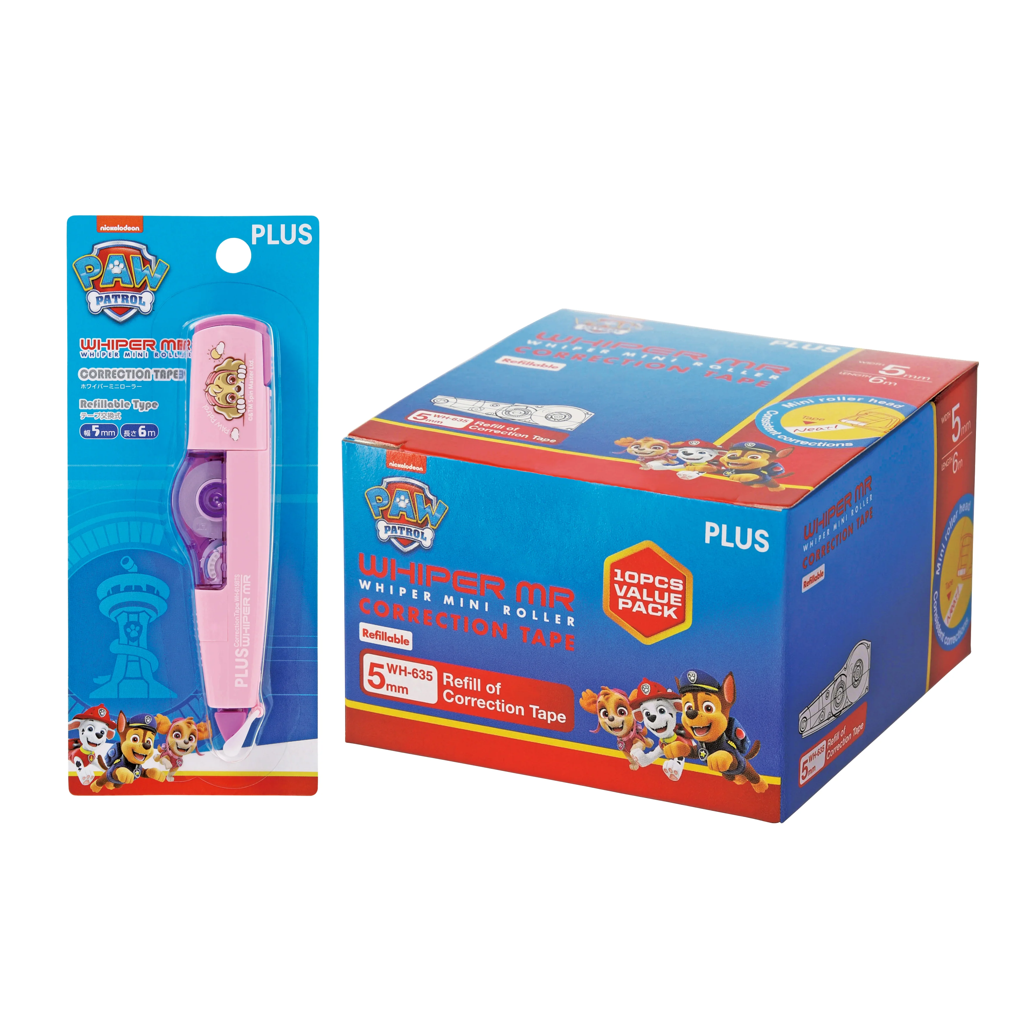 Paw Patrol Correction Tape 5mm*6m With Refill - Image 2
