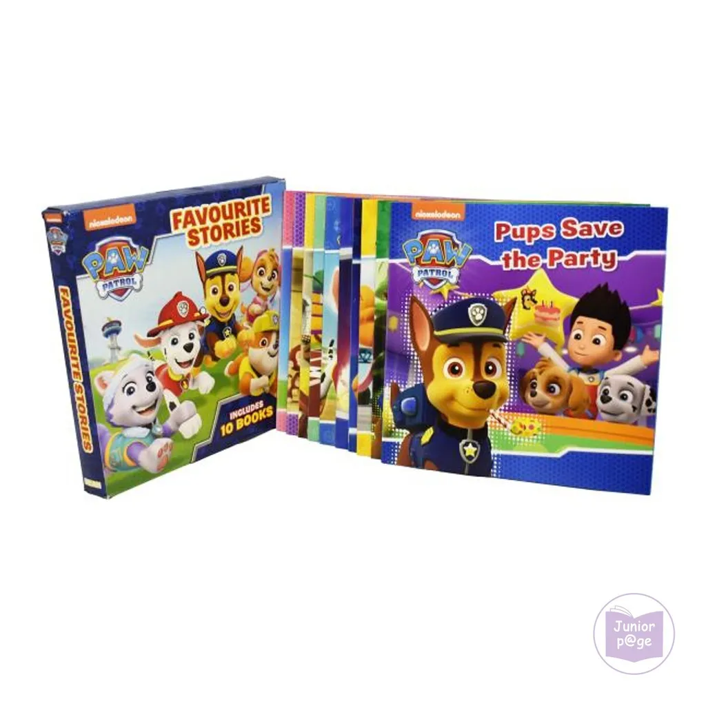 Paw Patrol Favourite Stories Boxset 10 Titles - Image 2