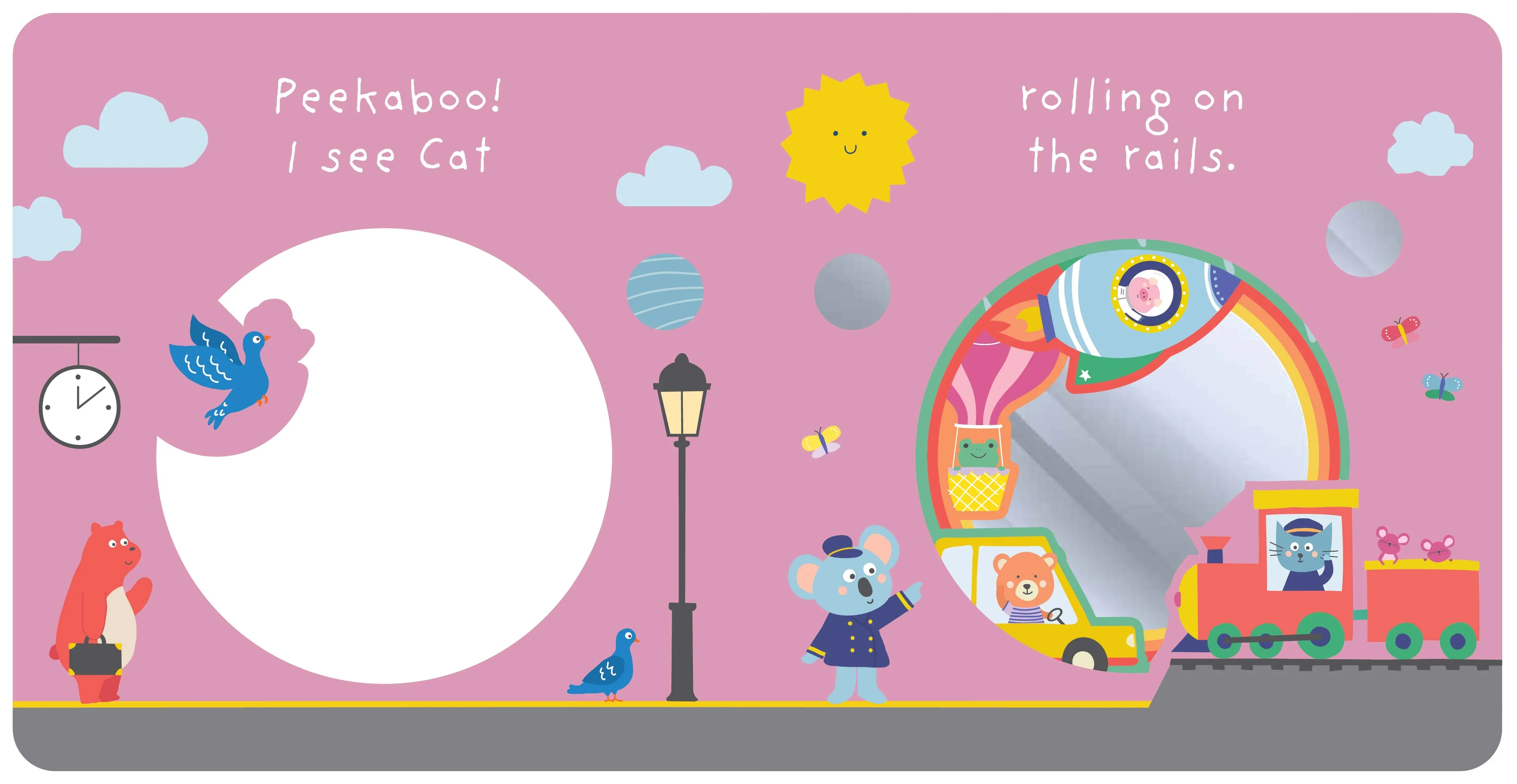 Peekaboo I See You Mirror Board Book - Image 3
