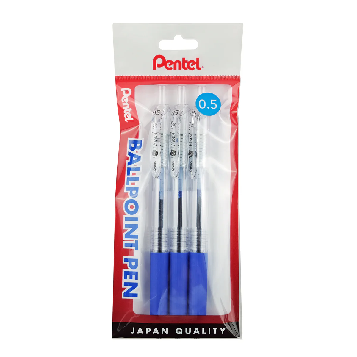 PENTEL 0.5mm Feel Ballpoint Pen (Value Set) - Image 2