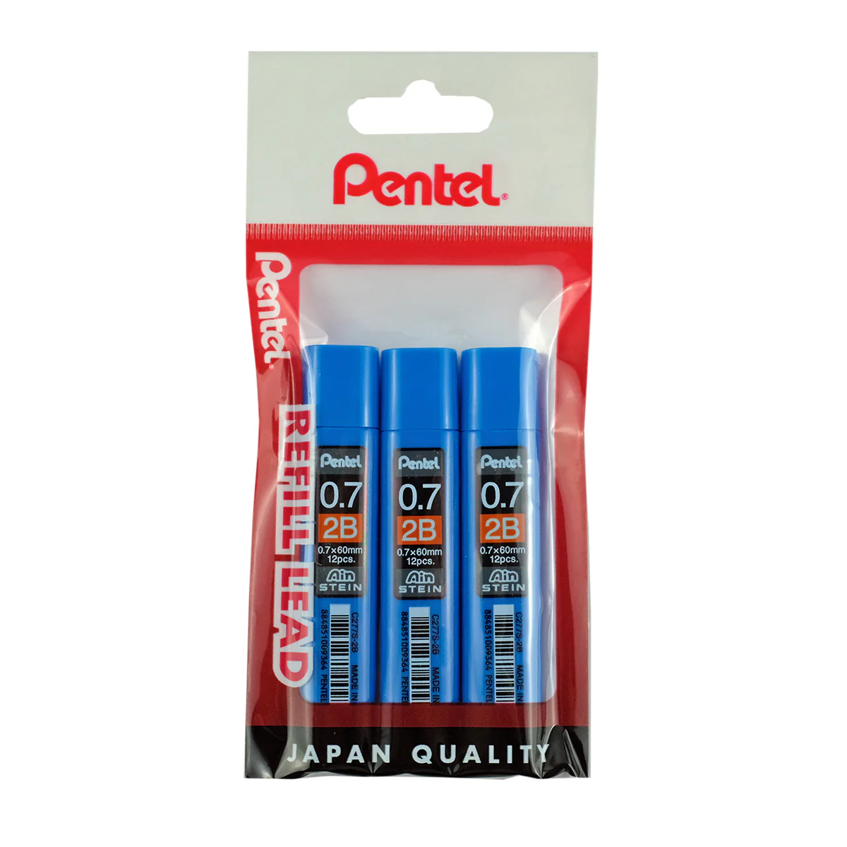PENTEL Ain Stein 12'S Lead 0.7Mm V-Pack