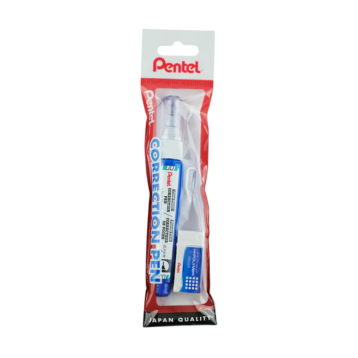 PENTEL Correction Pen With Free Eraser