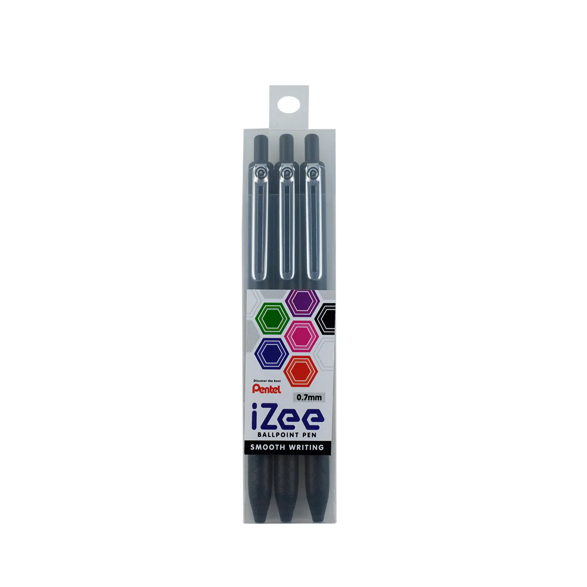 PENTEL Izee Ball Point Pen Bx467-3A Blk