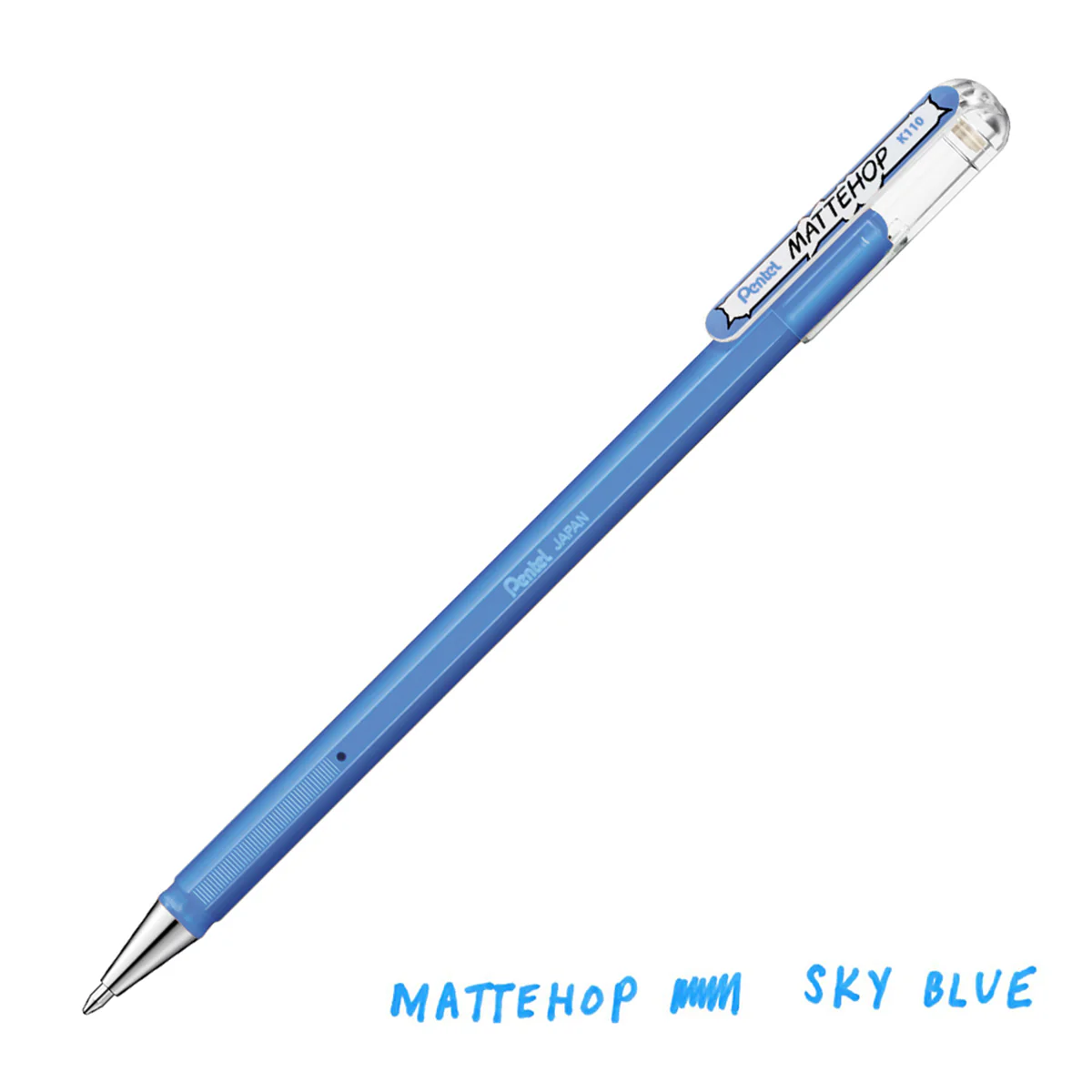 PENTEL Mattehop K110-Vax Black - Image 11