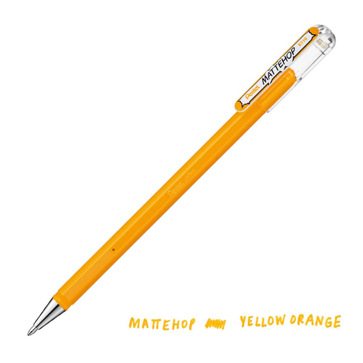 PENTEL Mattehop K110-Vax Black - Image 12