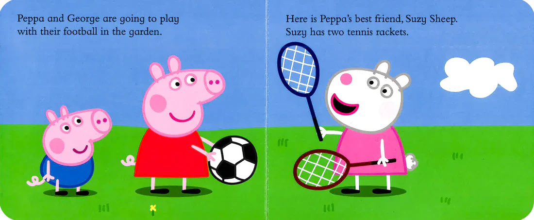 Peppa Plays Football (Boardbook) - Image 2