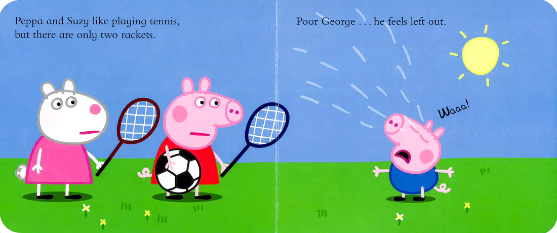Peppa Plays Football (Boardbook) - Image 3