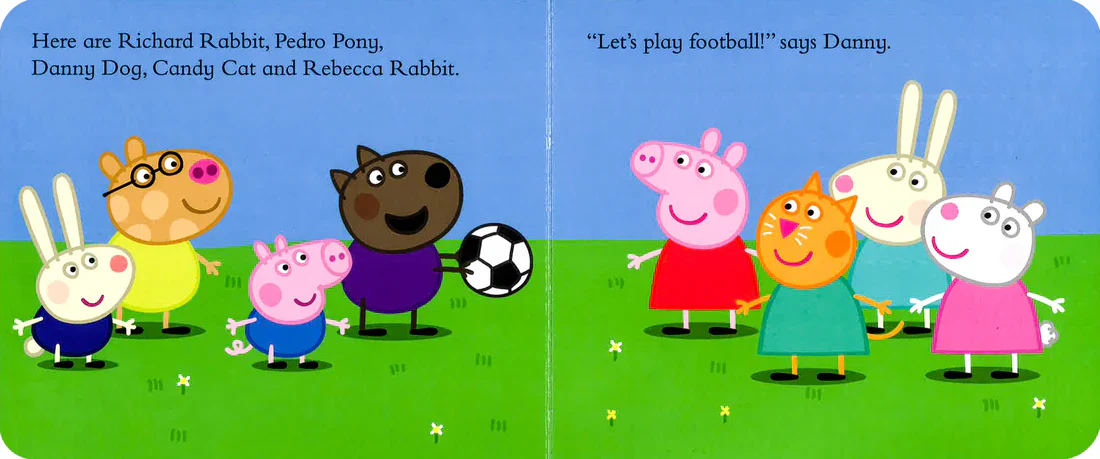 Peppa Plays Football (Boardbook) - Image 4