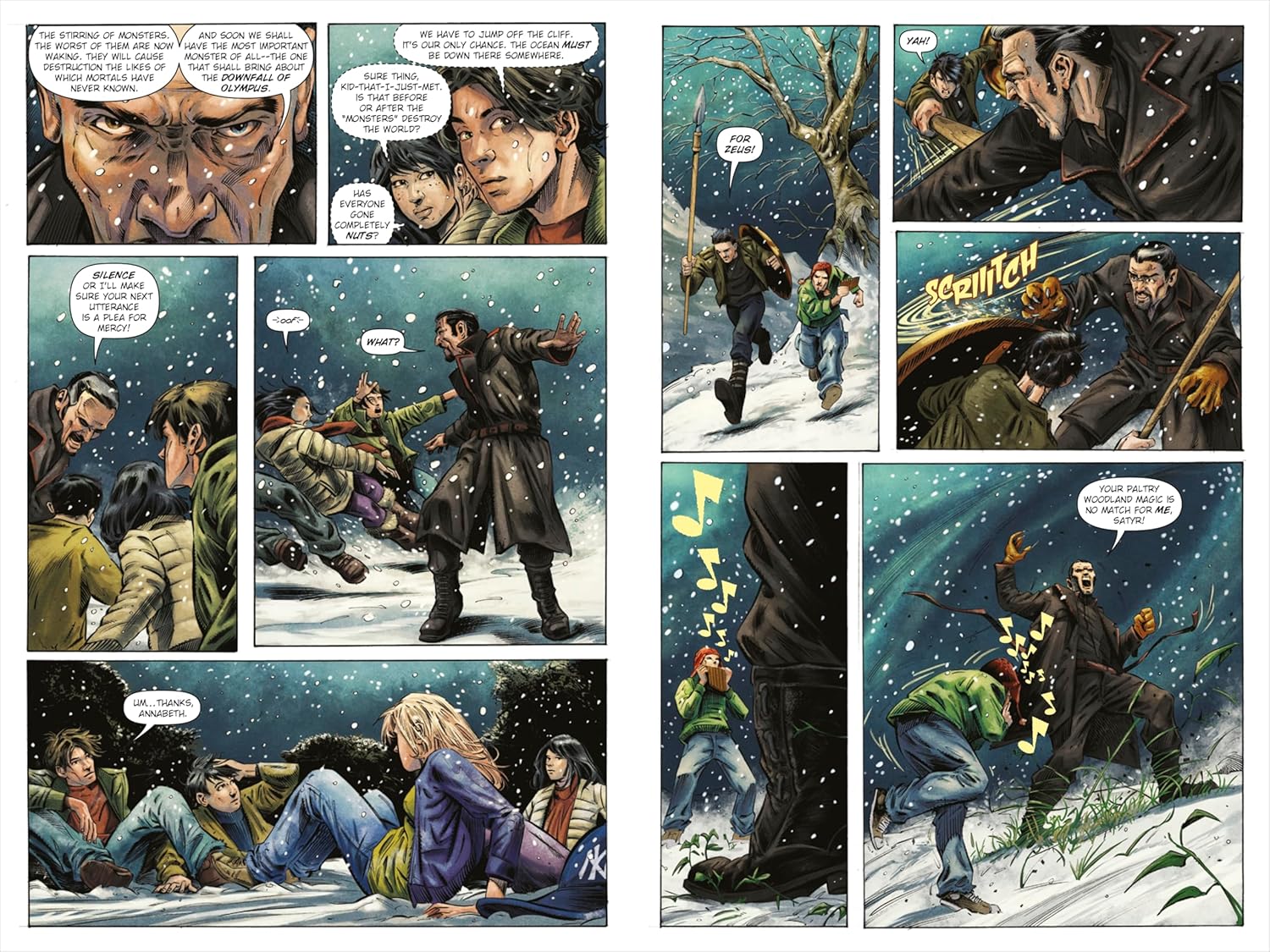 Percy Jackson and the Titan's Curse: The Graphic Novel (Book 3) - (Paperback) - Image 2