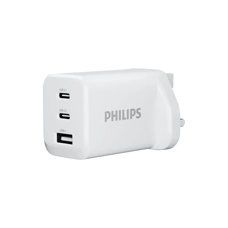 Philips 65W GaN Fast Wall Charger 2C1A - Image 4