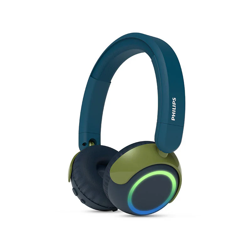 Philips TAK4200CT/00 Kids Wireless On-Ear Headphones - Chrystal Teal - Image 2