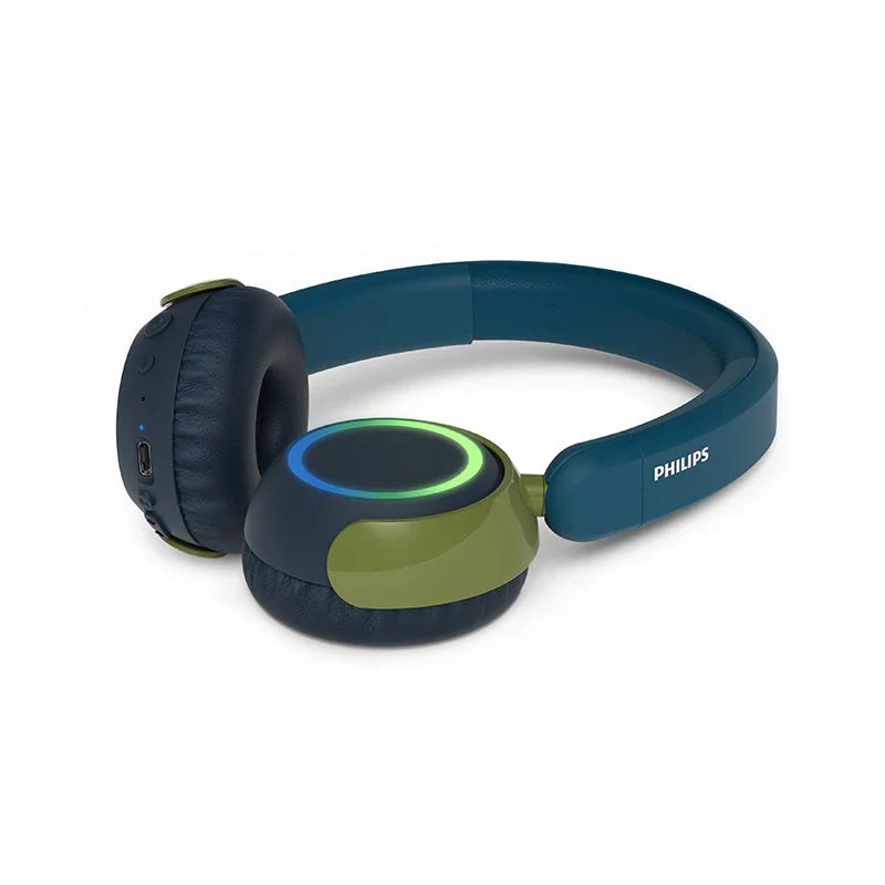 Philips TAK4200CT/00 Kids Wireless On-Ear Headphones - Chrystal Teal - Image 3