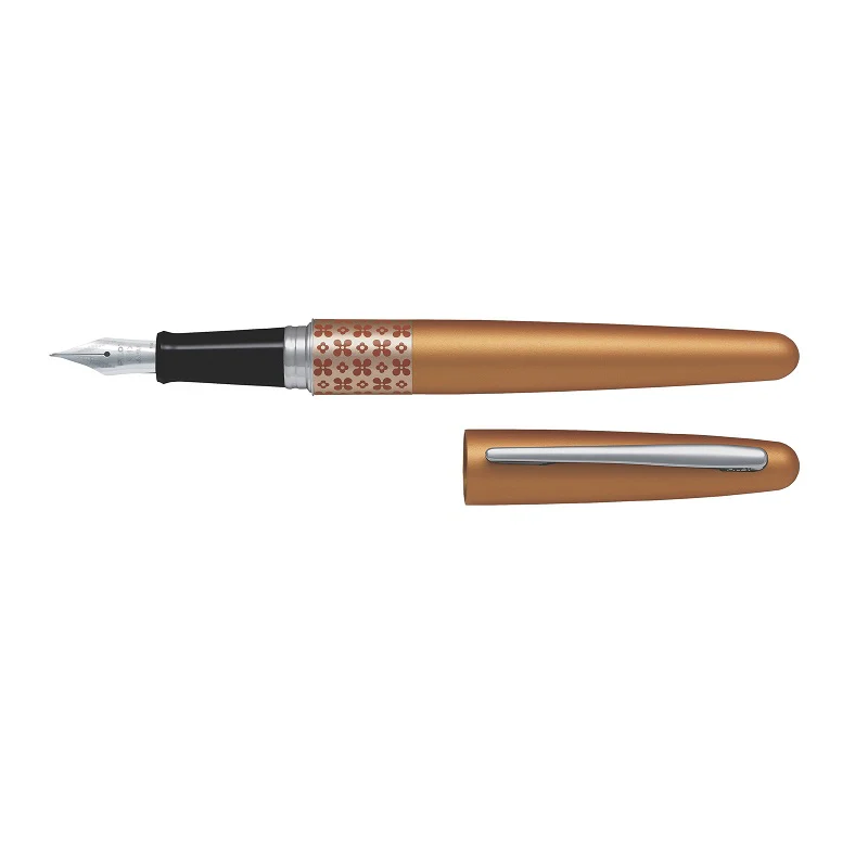 PILOT MR3 SERIES FOUNTAIN PEN, FINE NIB, FLOWER DESIGN