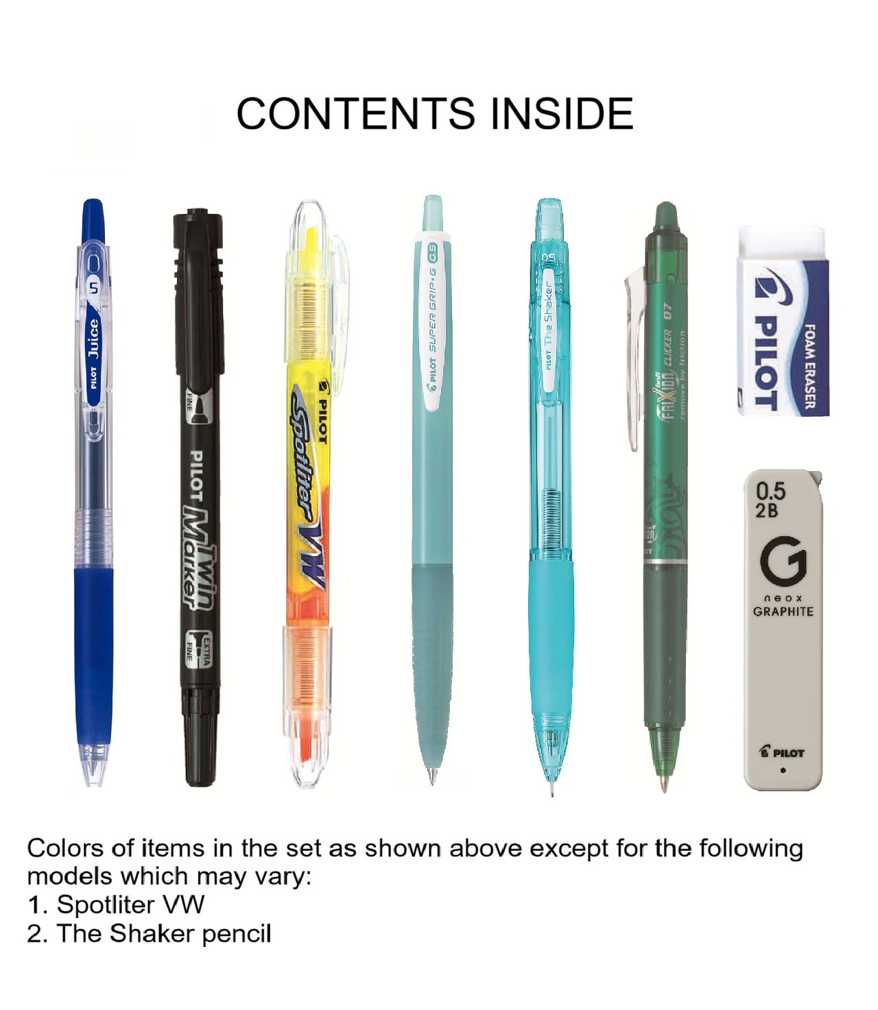 Pilot Pen Year End Set Sp2508 - Image 3