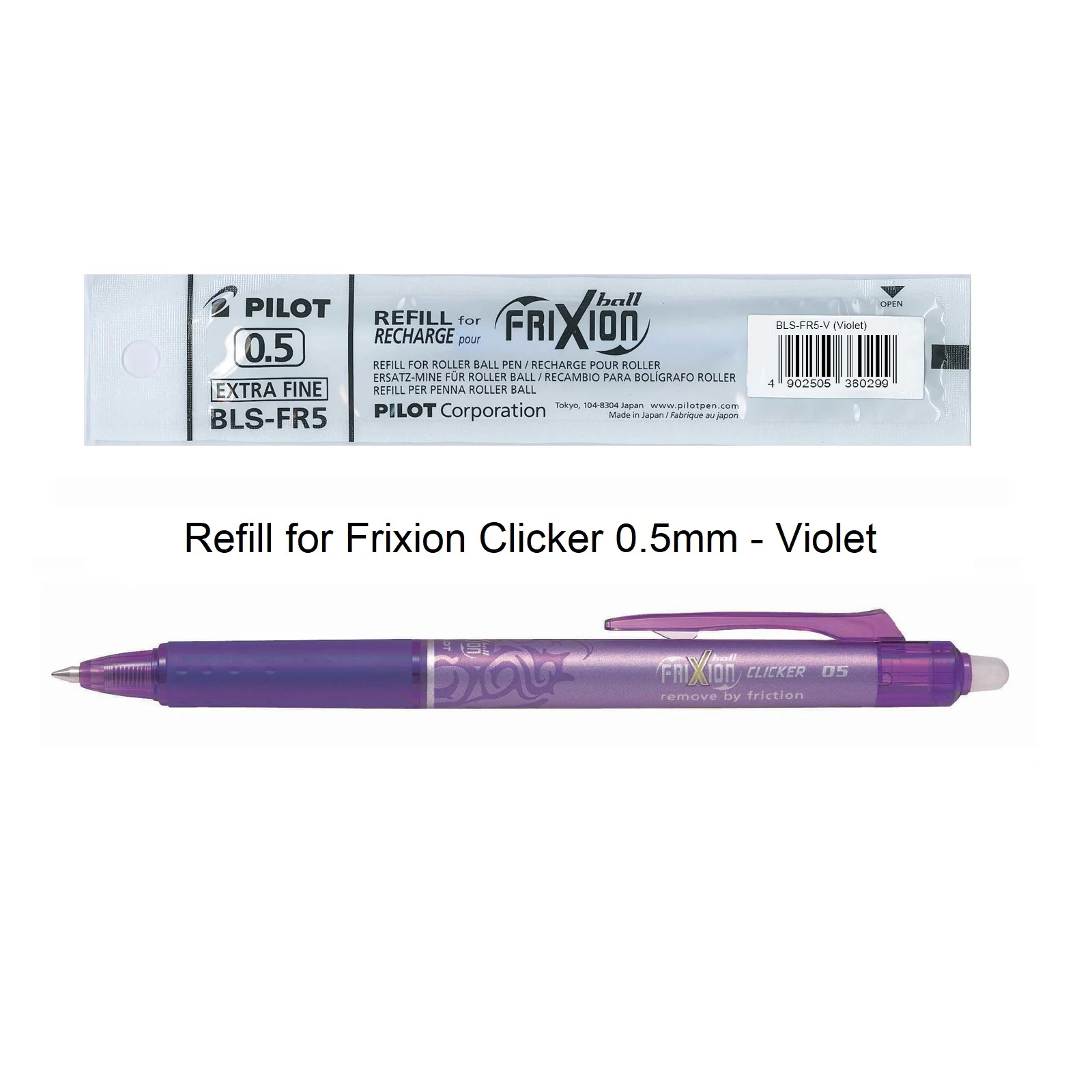 PILOT REFILL FOR FRIXION BALL 0.5MM - Image 6