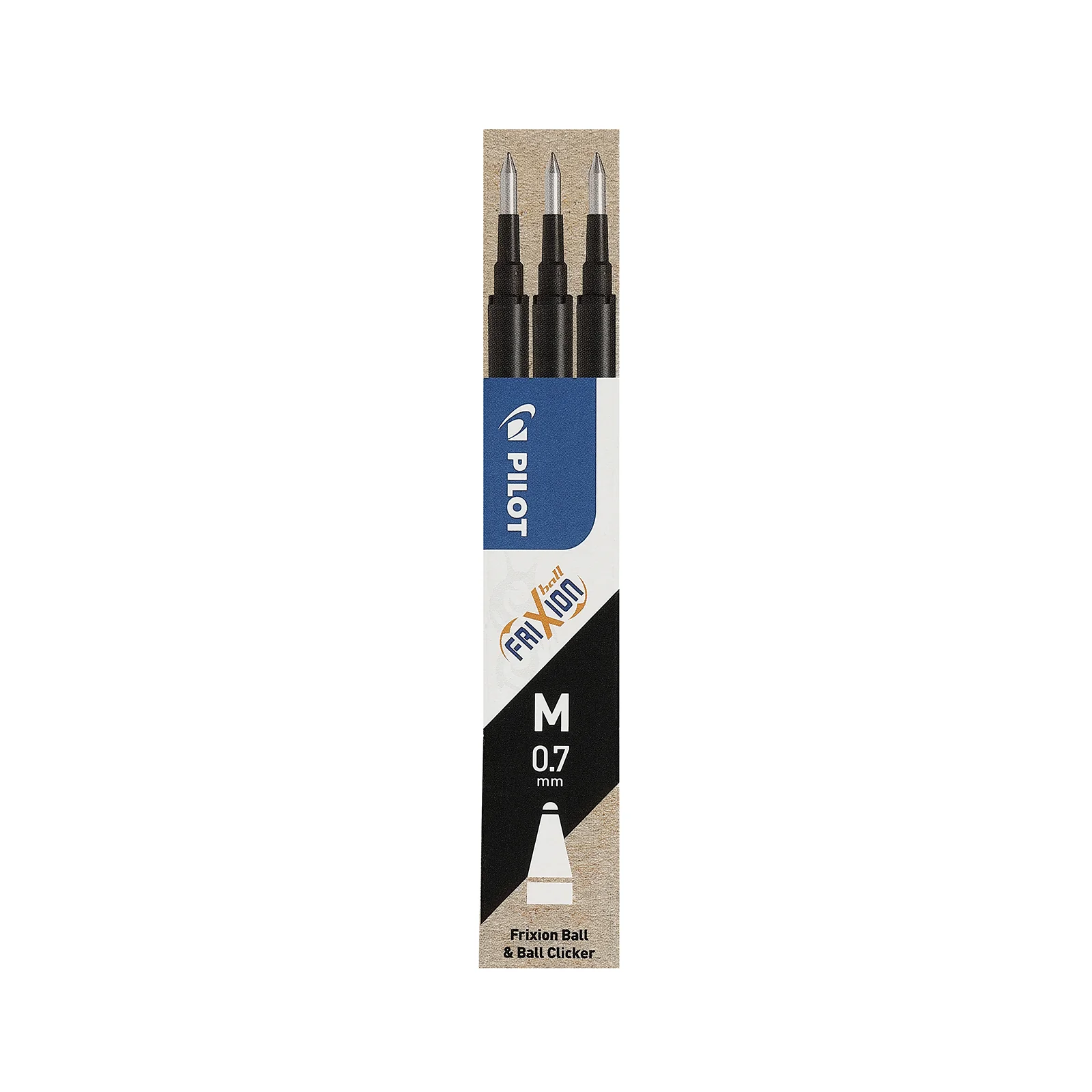 PILOT REFILL FOR FRIXION BALL 0.7MM 3PC/PACK
