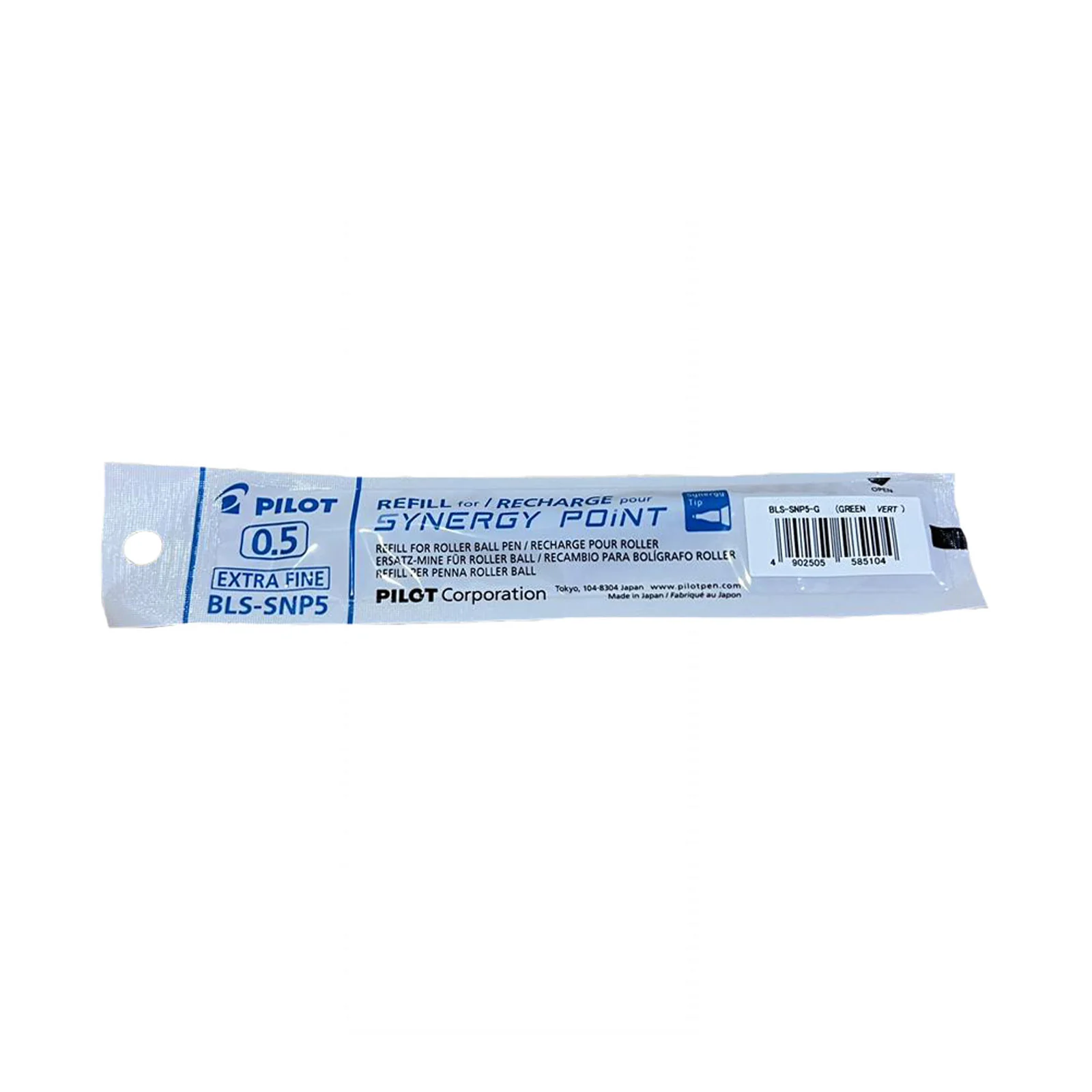 PILOT REFILL FOR SYNERGY POINT 0.5MM GREEN