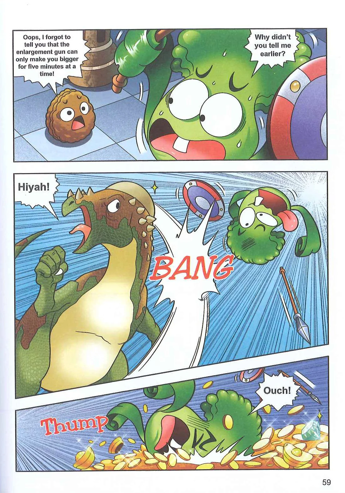 Plants vs Zombies Dinosaur Comic :Battle of Survival in Paradise Island - Image 2