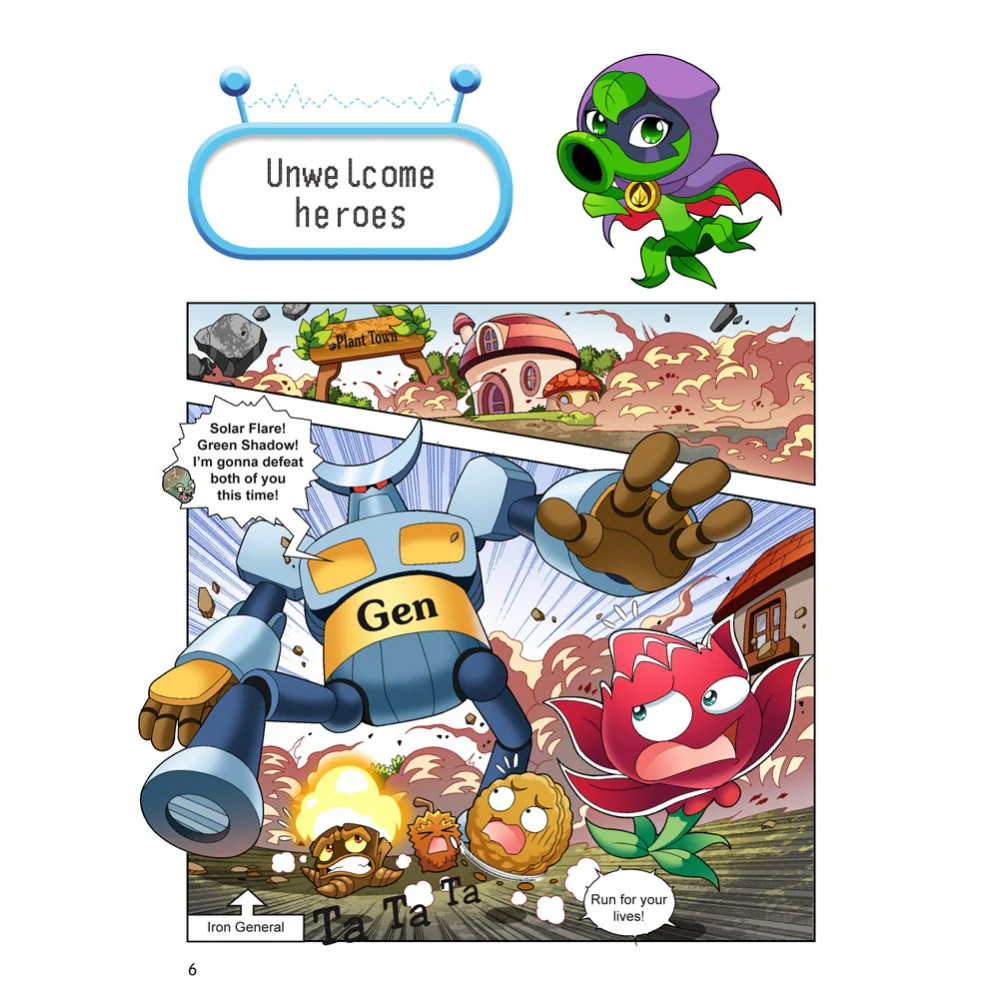 Plants vs Zombies Robots Comic Super Combat League 2 - Image 3
