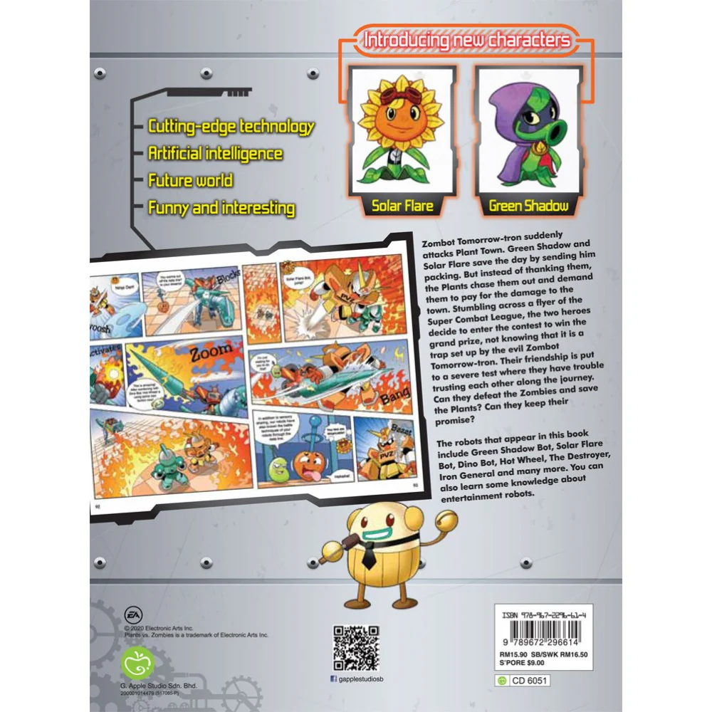 Plants vs Zombies Robots Comic Super Combat League 2 - Image 5