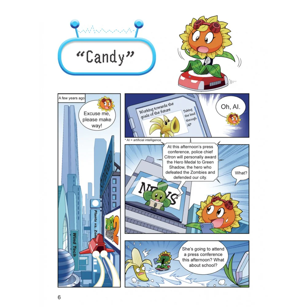 Plants vs Zombies: Robots Comic: The Legend of Heroes - Image 3