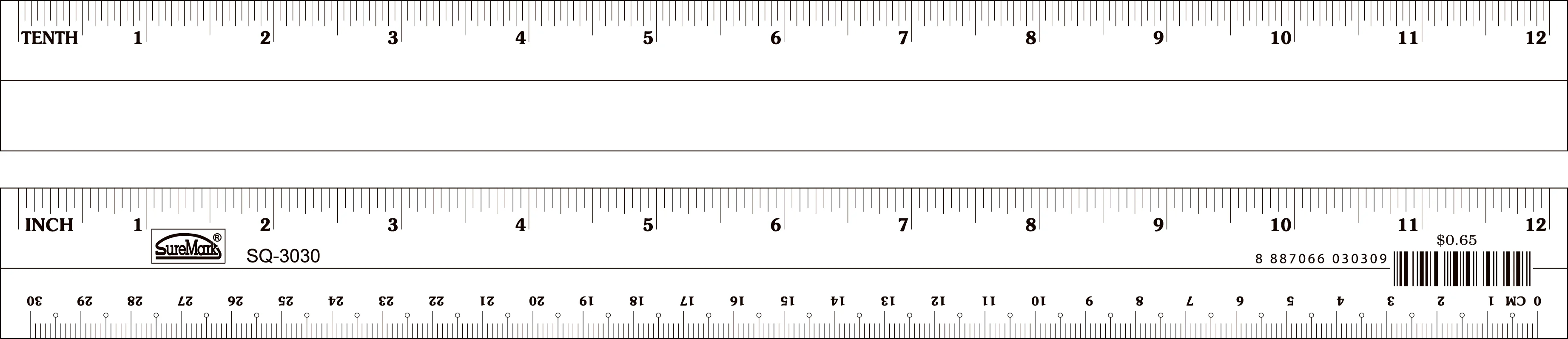 Plastic Ruler