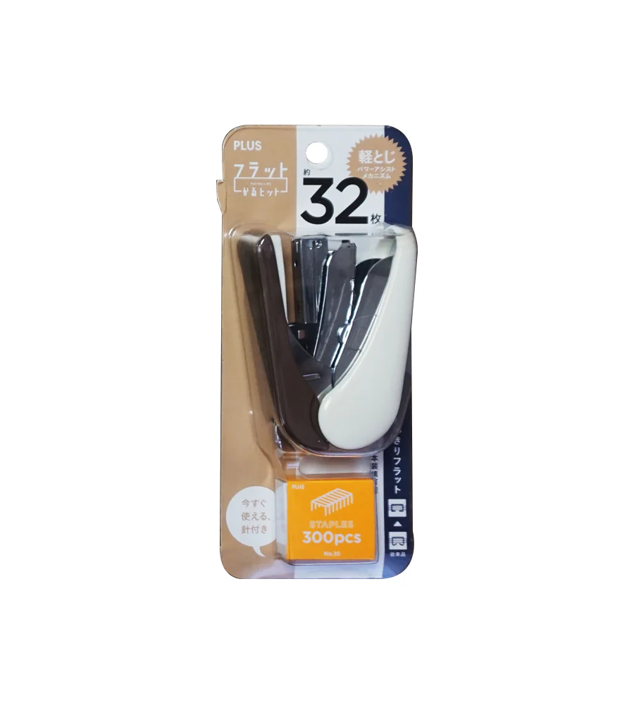 Plus Flat Clinch Stapler With Staples - Image 7