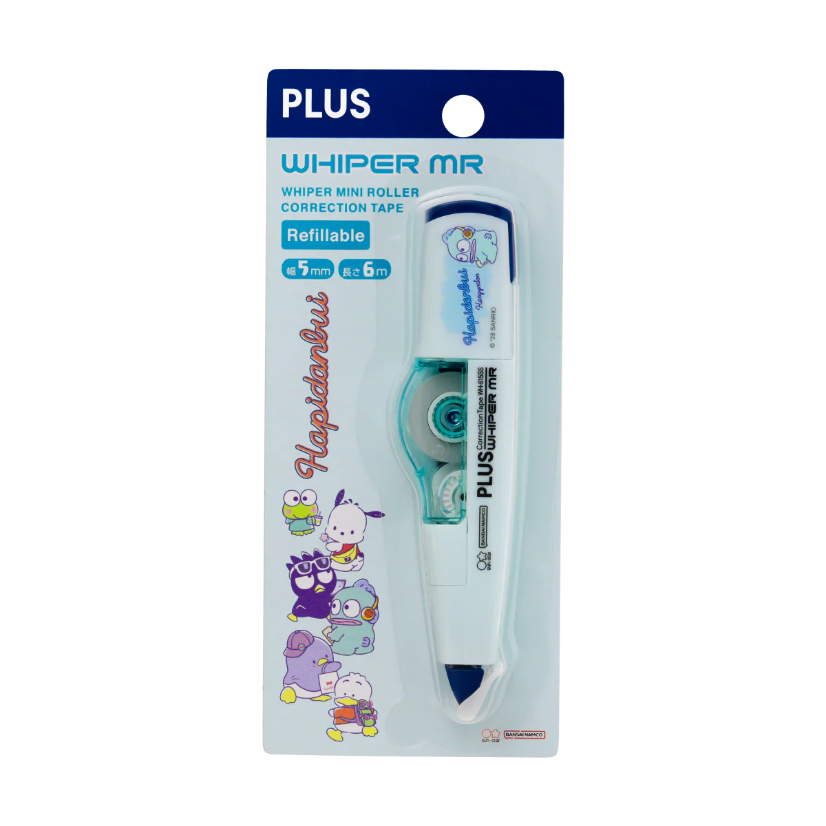 PLUS MR Correction Tape Hapidanbui Hangyodon
