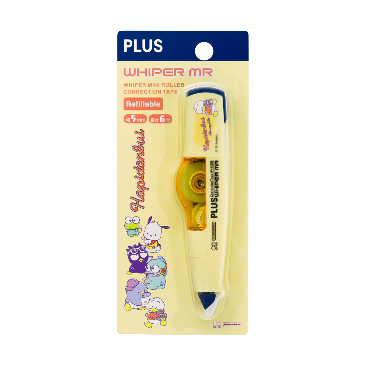 PLUS MR Correction Tape Hapidanbui Pekkle