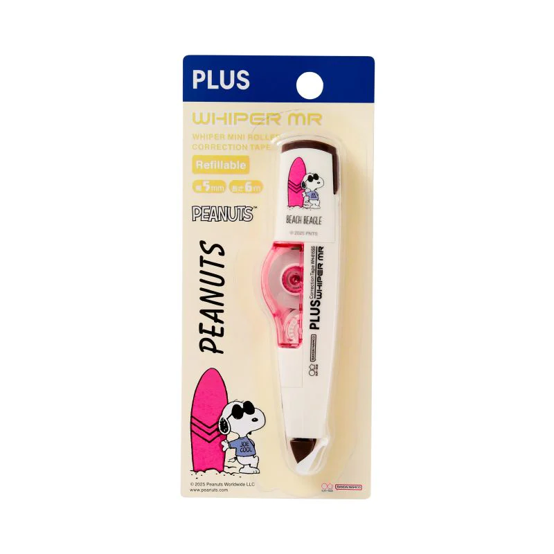 PLUS MR Correction Tape Set PEANUTS SURF - Image 2