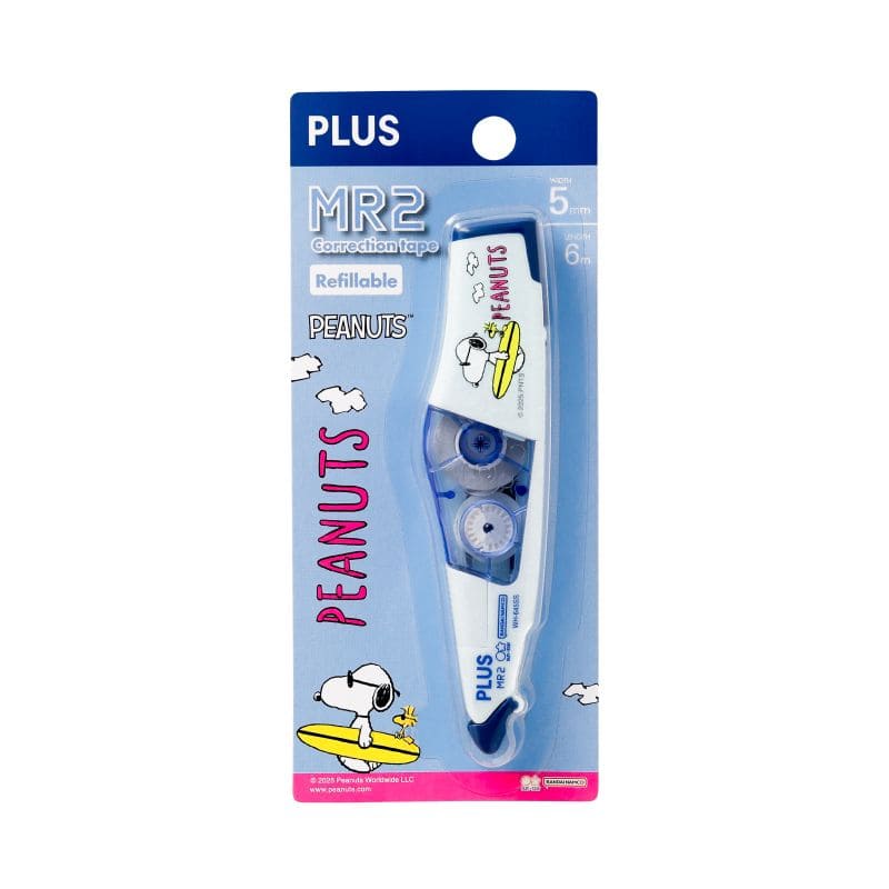 PLUS MR2 Correction Tape Set PEANUTS SURF - Image 2