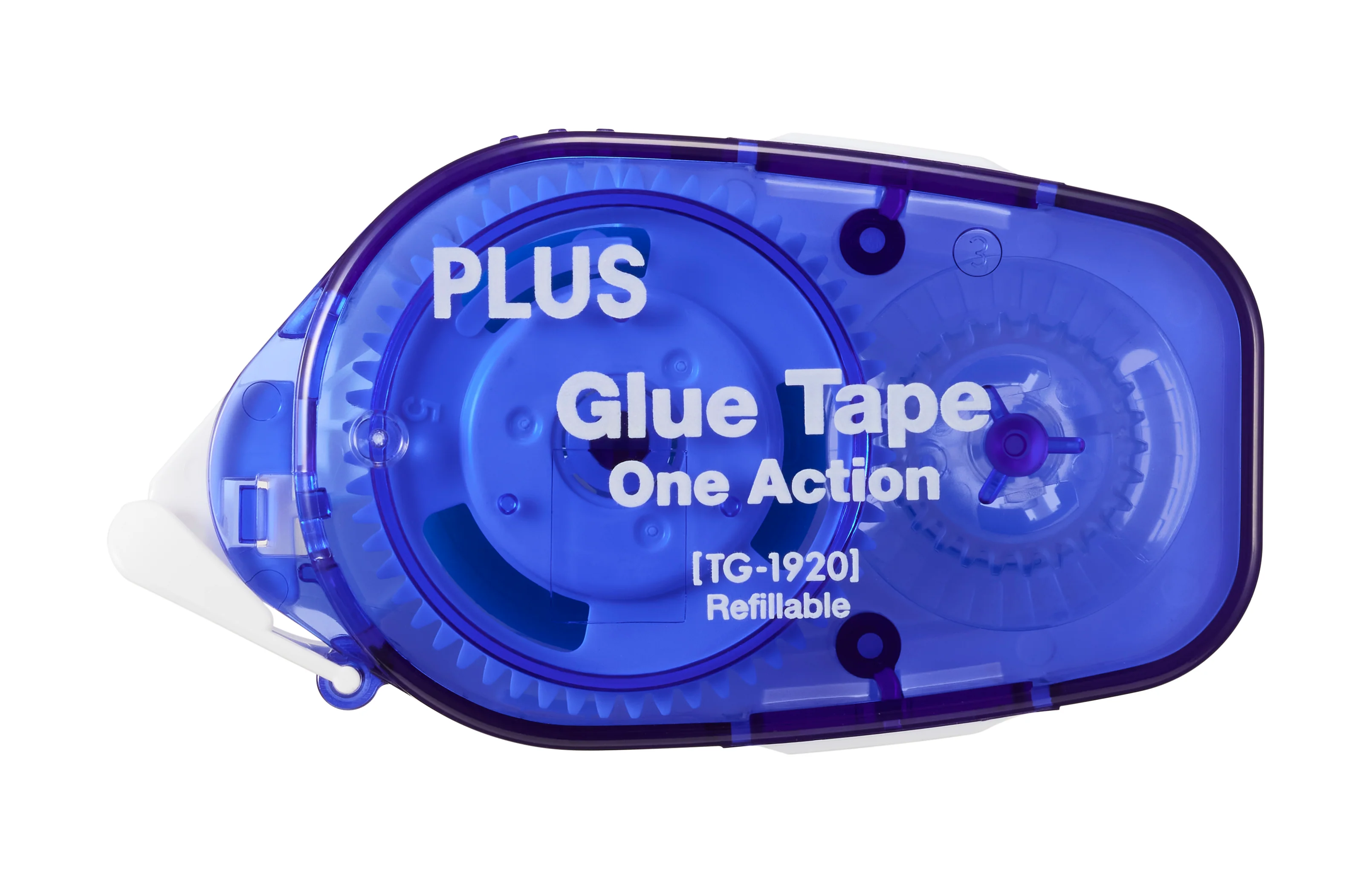 PLUS One Action Glue Tape 8.4mmx8m Blue - Image 2