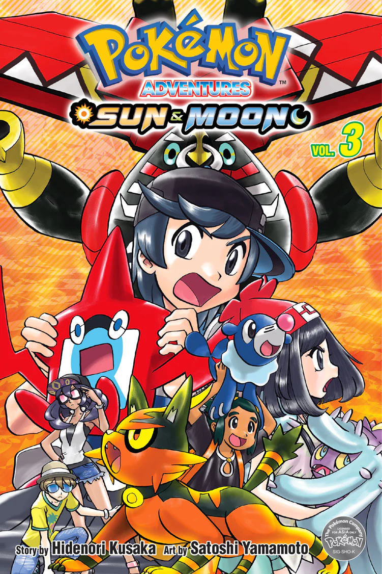 Pokémon Adventures: Sun & Moon Vol. 3