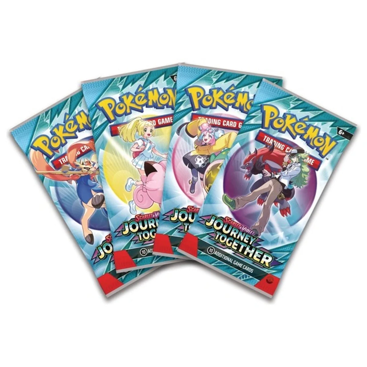Pokemon Trading Card Game: Scarlet & Violet Journey Together Booster Pack (10 Cards) - Image 2