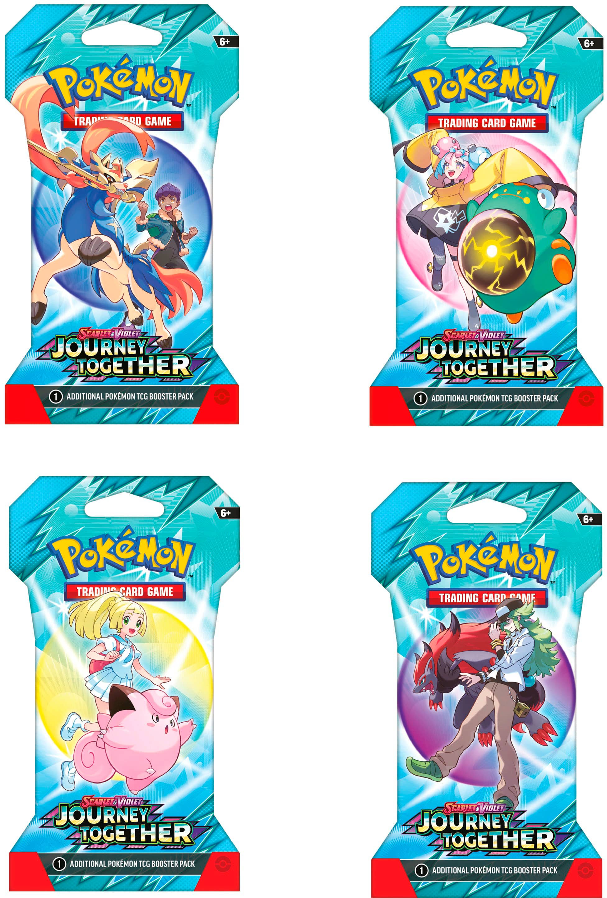 Pokemon Trading Card Game: Scarlet & Violet Journey Together Sleeved Booster - Image 2